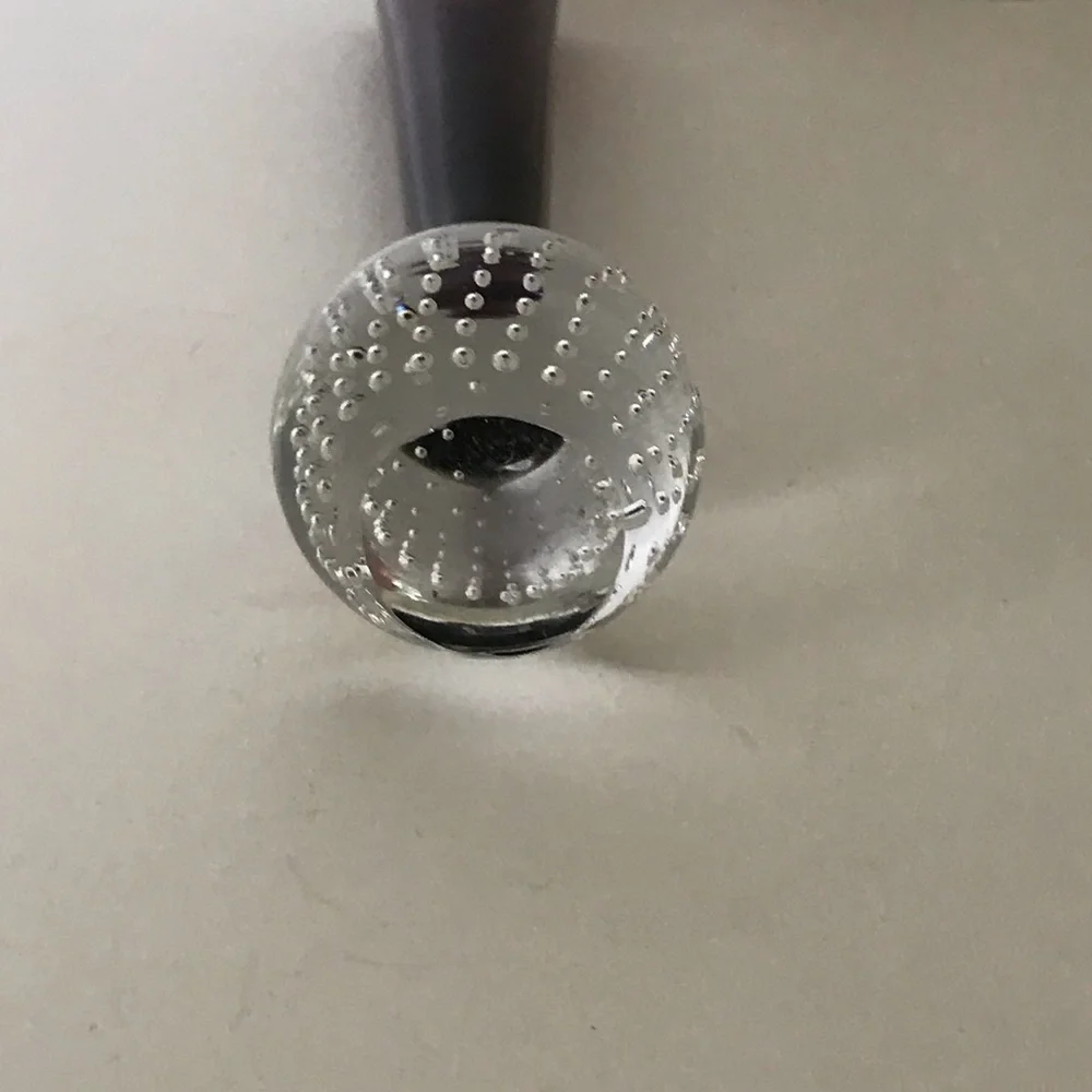 Purple Bubble Glass Vase - Picture 3 of 9